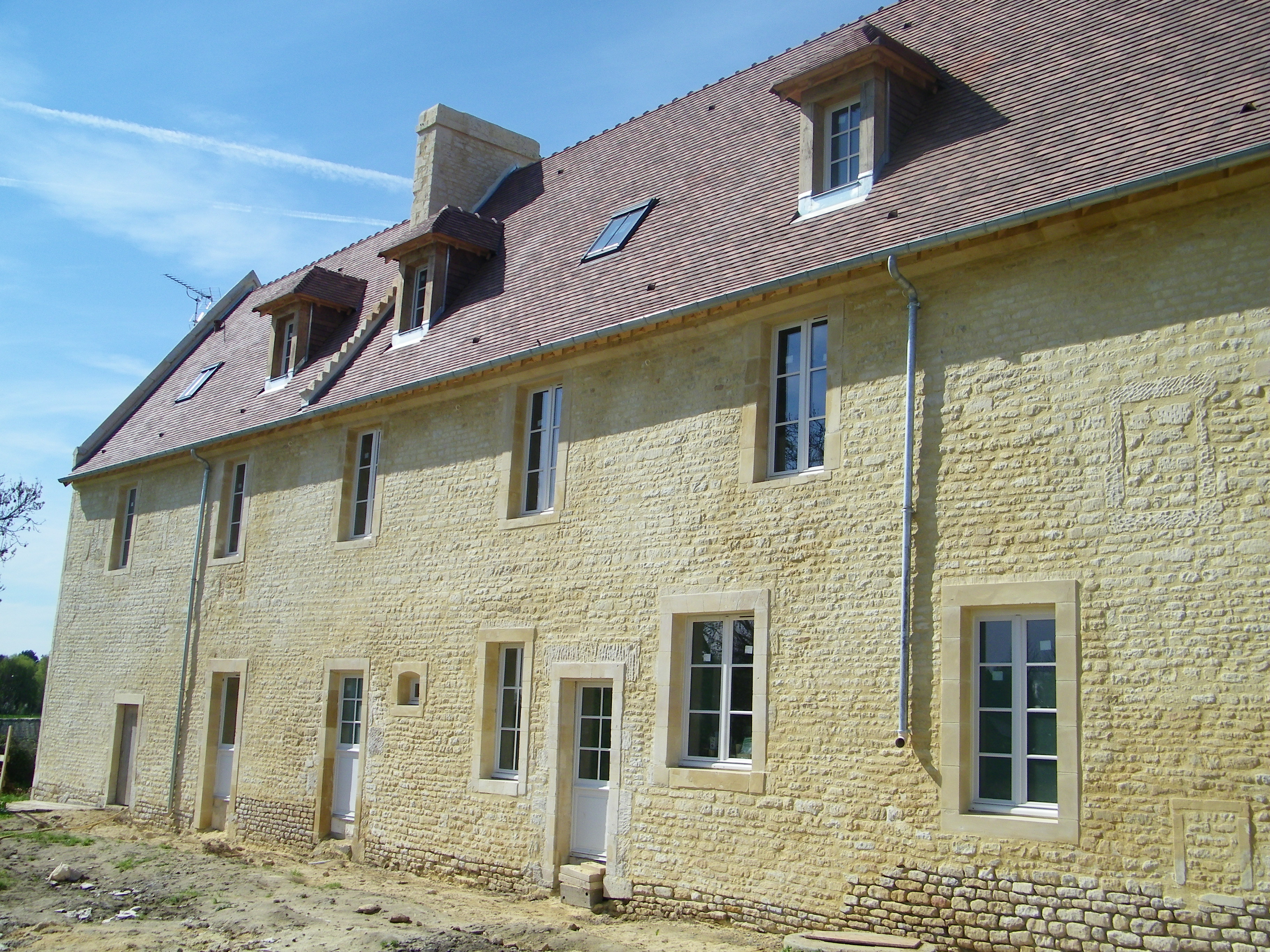 Réhabillitation de maison ancienne dans l'Hérault